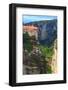 Tall Rock Pillars and the Holly Monastery of Varlaam, Meteora, Greece-Inu-Framed Photographic Print