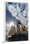 Tall Ship in the Pacific Ocean, Dana Point Harbor, Dana Point, Orange County, California, USA-null-Framed Premium Photographic Print