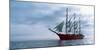 Tall Ship Regatta in the Baie De Douarnenez, Finistere, Brittany, France-null-Mounted Photographic Print