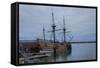 Tall Ship Riplicate Cape Cod-Anthony Paladino-Framed Stretched Canvas