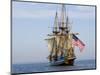 Tall Ship the Kalmar Nyckel, Chesapeake Bay, Maryland, USA-Scott T. Smith-Mounted Photographic Print