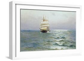 Tall Ship-Alfred Serenius Jensen-Framed Giclee Print