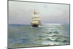 Tall Ship-Alfred Serenius Jensen-Mounted Giclee Print