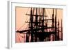 Tall Ships at Sunset 1-Alan Hausenflock-Framed Photographic Print