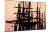 Tall Ships at Sunset 1-Alan Hausenflock-Mounted Photographic Print