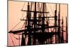 Tall Ships at Sunset 1-Alan Hausenflock-Mounted Photographic Print