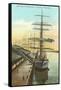 Tall Ships at Wheat Warehouse, Tacoma, Washington-null-Framed Stretched Canvas