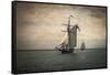 Tall Ships Festival, Digitally Altered-Rona Schwarz-Framed Stretched Canvas