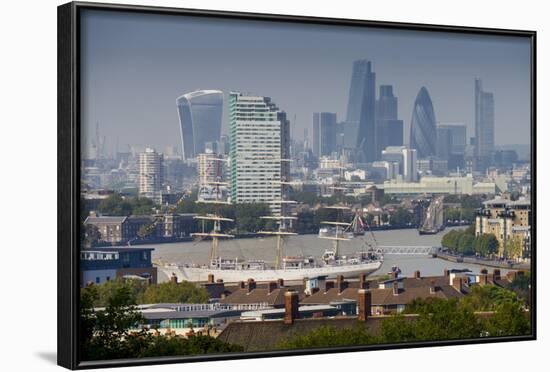 Tall Ships Festival on River Thames-Charles Bowman-Framed Photographic Print