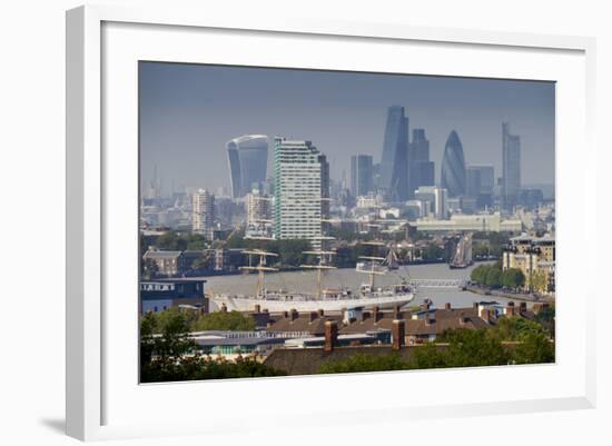 Tall Ships Festival on River Thames-Charles Bowman-Framed Photographic Print