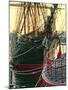 Tall Ships in Darling Harbour-Danny Head-Mounted Art Print