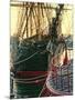 Tall Ships in Darling Harbour-Danny Head-Mounted Art Print