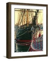 Tall Ships in Darling Harbour-Danny Head-Framed Art Print