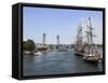 Tall Ships, Portsmouth, New Hampshire, New England, United States of America, North America-Wendy Connett-Framed Stretched Canvas