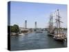 Tall Ships, Portsmouth, New Hampshire, New England, United States of America, North America-Wendy Connett-Stretched Canvas