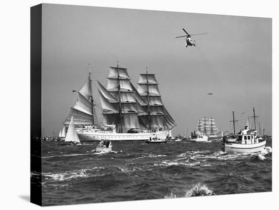 Tall Ships Race, Cowes-null-Stretched Canvas