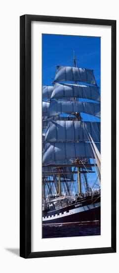 Tall Ships Race in the Ocean, Baie De Douarnenez, Finistere, Brittany, France-null-Framed Photographic Print