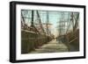 Tall Ships, Wharf, Pensacola, Florida-null-Framed Art Print