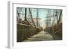 Tall Ships, Wharf, Pensacola, Florida-null-Framed Art Print