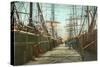 Tall Ships, Wharf, Pensacola, Florida-null-Stretched Canvas