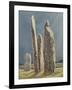 Tall Stones of Callanish, Isle of Lewis, 1986-7-Evangeline Dickson-Framed Giclee Print