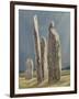 Tall Stones of Callanish, Isle of Lewis, 1986-7-Evangeline Dickson-Framed Giclee Print