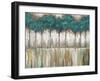 Tall Tree Horizon-James Zheng-Framed Art Print