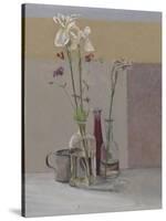 Tall White Irises, 2009-William Packer-Stretched Canvas