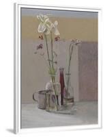 Tall White Irises, 2009-William Packer-Framed Premium Giclee Print