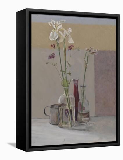 Tall White Irises, 2009-William Packer-Framed Stretched Canvas