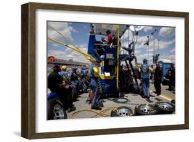 Talladega Superspeedway Race, Talladega, Alabama-Carol Highsmith-Framed Art Print