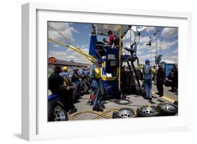 Talladega Superspeedway Race, Talladega, Alabama-Carol Highsmith-Framed Art Print