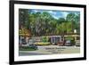 Tallahassee, Florida - Aaa Dining Room Motor Hotel-Lantern Press-Framed Art Print