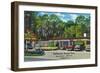 Tallahassee, Florida - Aaa Dining Room Motor Hotel-Lantern Press-Framed Art Print