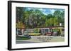 Tallahassee, Florida - Aaa Dining Room Motor Hotel-Lantern Press-Framed Art Print