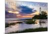 Tallahassee, Florida - St. Marks Lighthouse-Lantern Press-Mounted Premium Giclee Print