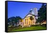 Tallahassee, Florida, USA at the Old and New Capitol Building.-SeanPavonePhoto-Framed Stretched Canvas