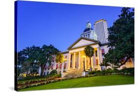 Tallahassee, Florida, USA at the Old and New Capitol Building.-SeanPavonePhoto-Stretched Canvas