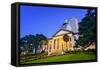 Tallahassee, Florida, USA at the Old and New Capitol Building.-SeanPavonePhoto-Framed Stretched Canvas