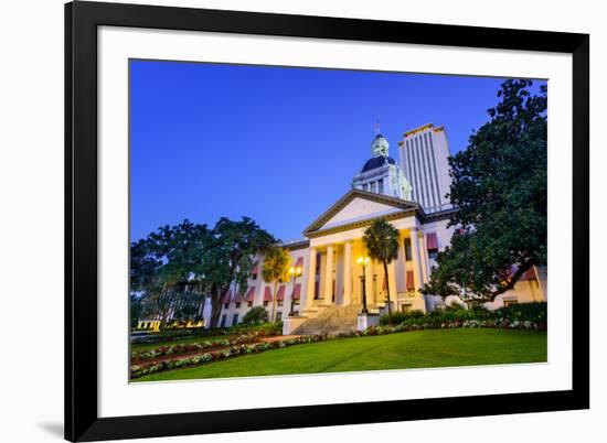 Tallahassee, Florida, USA at the Old and New Capitol Building.-SeanPavonePhoto-Framed Photographic Print