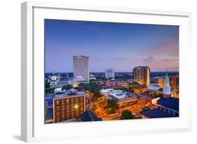 Tallahassee, Florida, USA Downtown Skyline.-SeanPavonePhoto-Framed Photographic Print