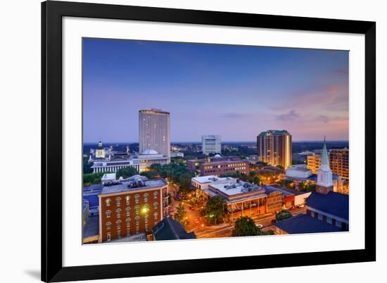 Tallahassee, Florida, USA Downtown Skyline.-SeanPavonePhoto-Framed Photographic Print