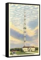 Tallest Radio Tower, Nashville, Tennessee-null-Framed Stretched Canvas