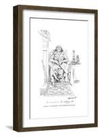 Talleyrand in Repose-Daniel Maclise-Framed Giclee Print