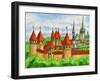 Tallinn, Painting-Iva Afonskaya-Framed Art Print