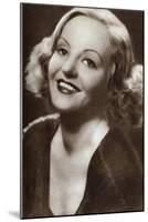 Tallulah Bankhead, American Actress, Talk-Show Host and Bonne Vivante, 1933-null-Mounted Giclee Print