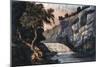 Tallulah Falls, Georgia-Currier & Ives-Mounted Giclee Print