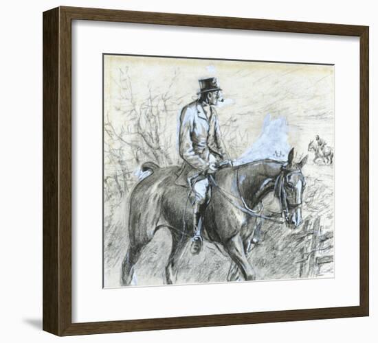 Tally-Ho Back-Snaffles-Framed Premium Giclee Print