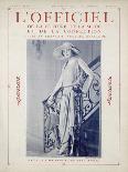 L'Officiel, September 1926 - Mlle Falconetti en Martial & Armand-G. L. Manuel Frères-Laminated Art Print