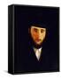 Talmudic Scholar-Isidor Kaufmann-Framed Stretched Canvas